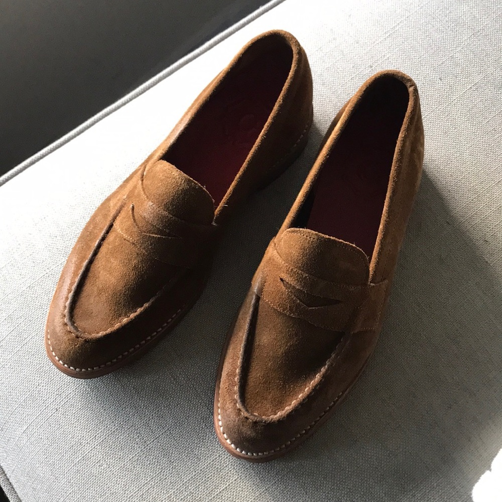 BRAND NEW! Grenson Brown Suede Loafer